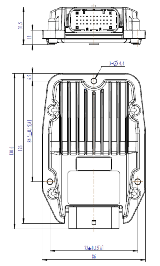 IO-C-1600N控制器安装尺寸